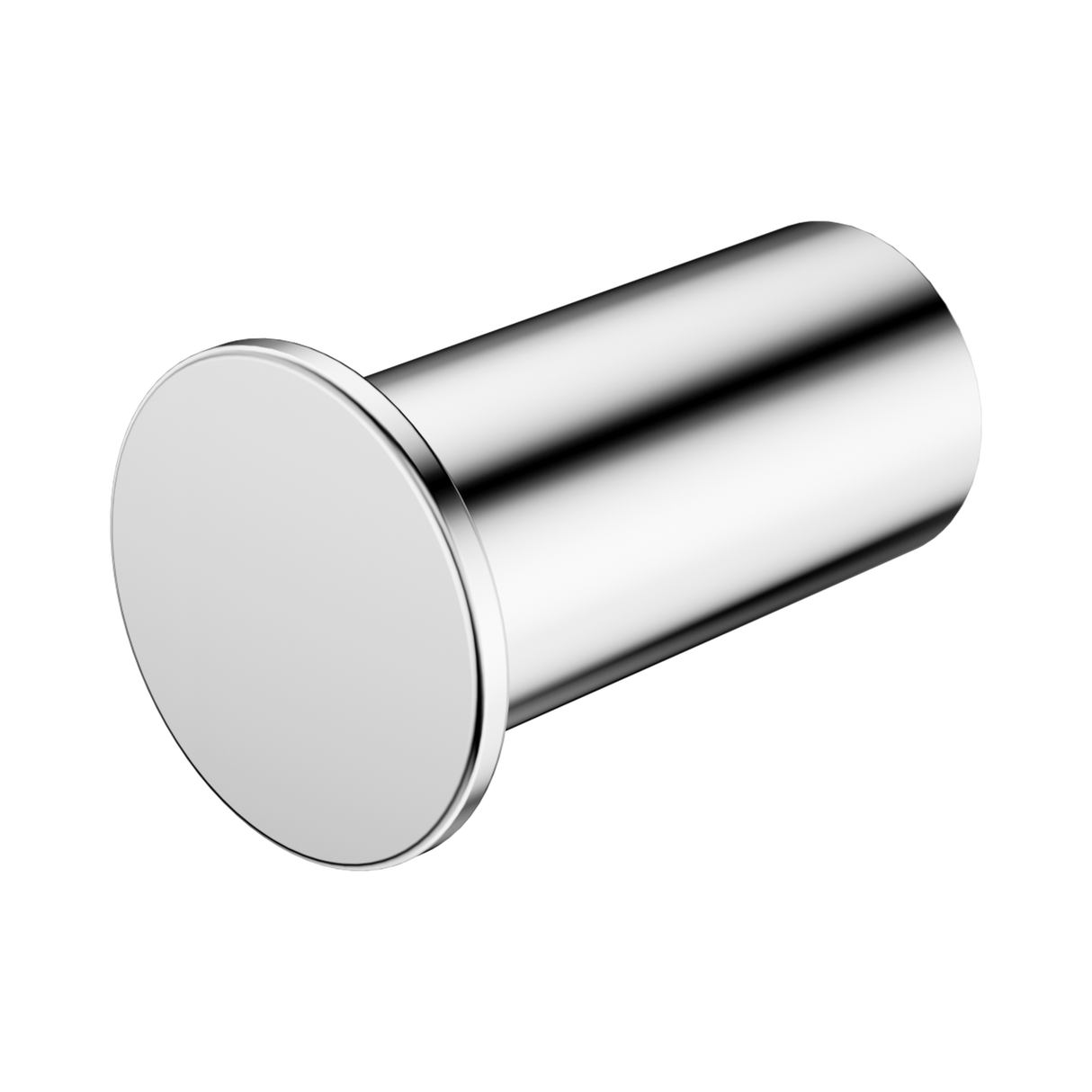 An image of Nero Tapware Mecca Robe Hook Slim Chrome