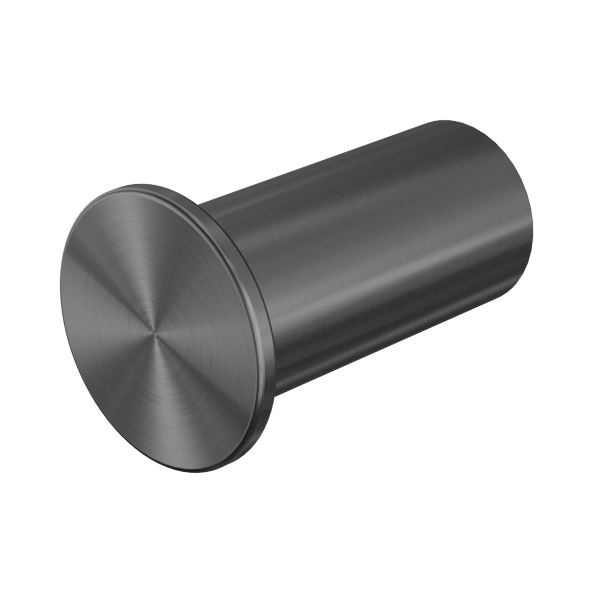 An image of Nero Tapware Mecca Robe Hook Slim Gun Metal