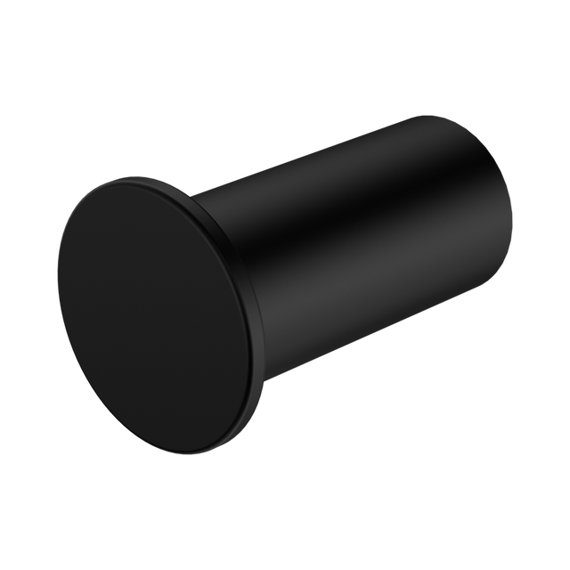 An image of Nero Tapware Mecca Robe Hook Slim Matte Black
