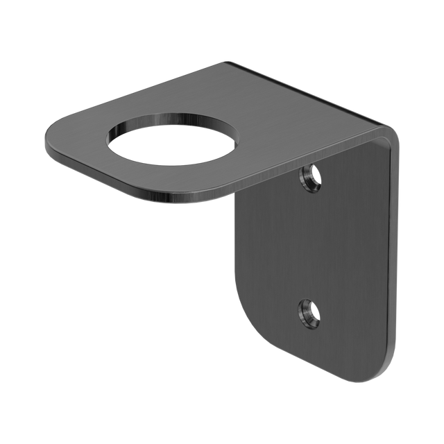 An image of Nero Tapware Mecca Soap Bottle Holder Gun Metal
