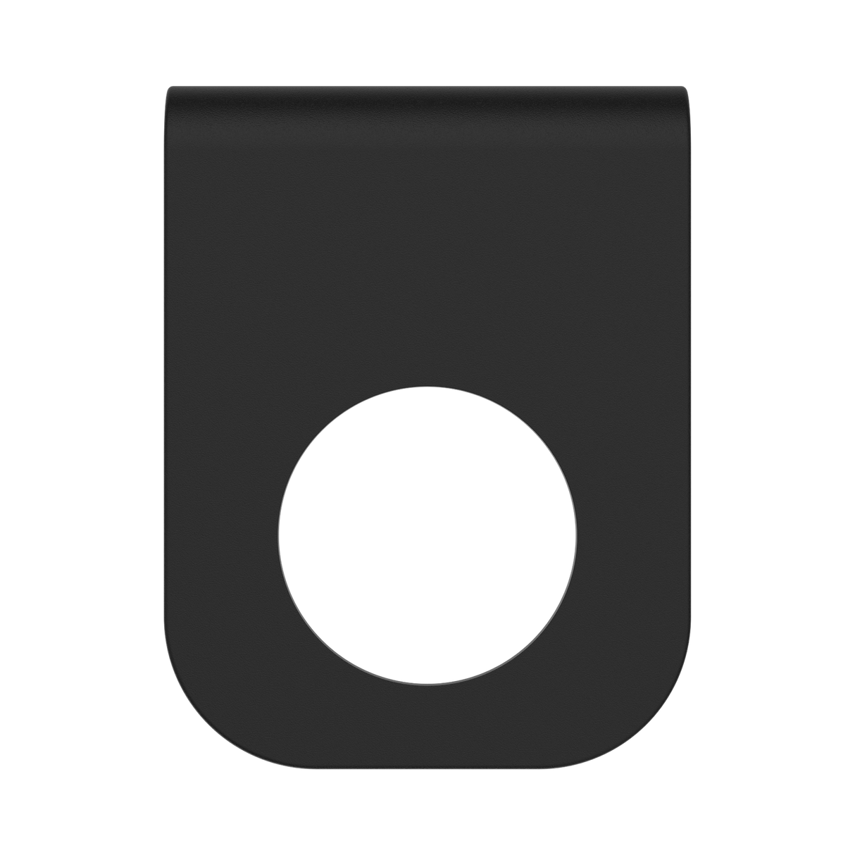 An image of Nero Tapware Mecca Soap Bottle Holder Matte Black