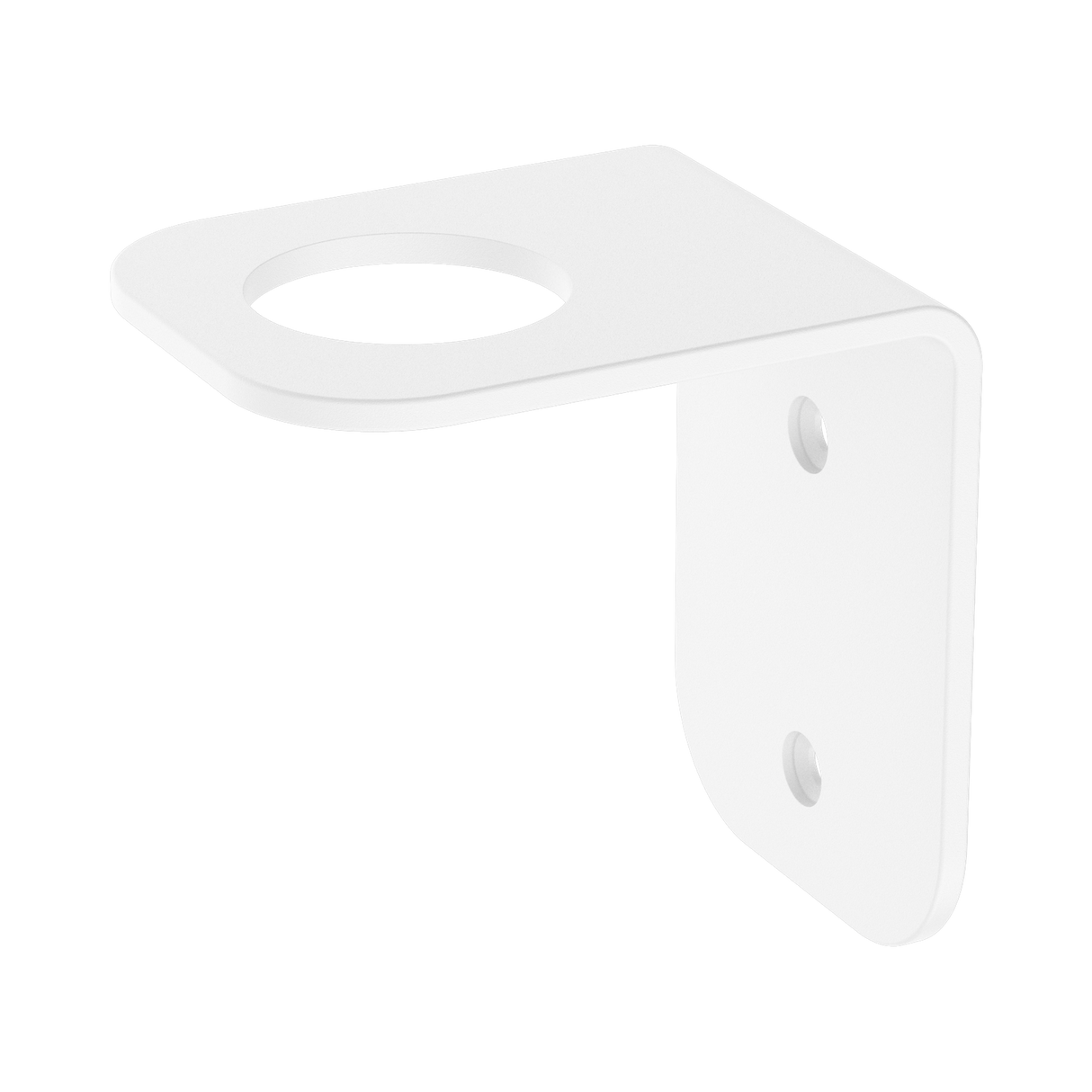 An image of Nero Tapware Mecca Soap Bottle Holder Matte White