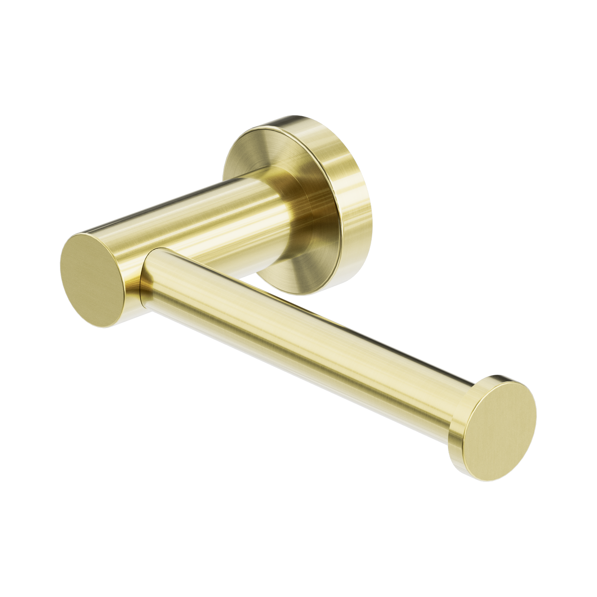An image of Nero Tapware Mecca Toilet Roll Holder Brushed Gold