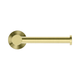 An image of Nero Tapware Mecca Toilet Roll Holder Brushed Gold