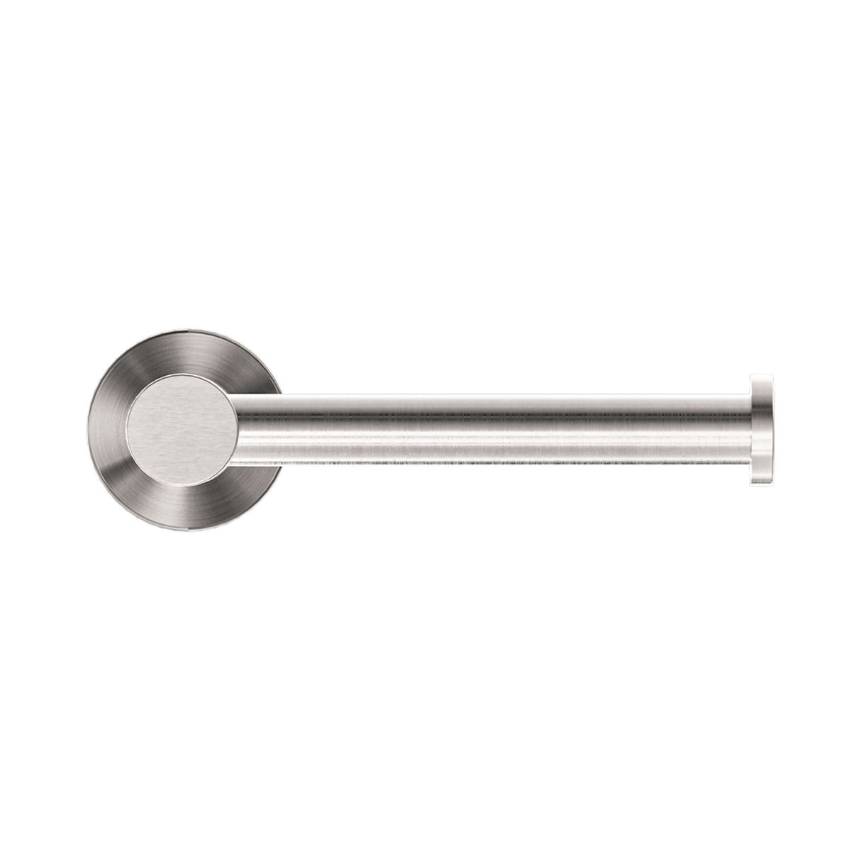 An image of Nero Tapware Mecca Toilet Roll Holder Brushed Nickel
