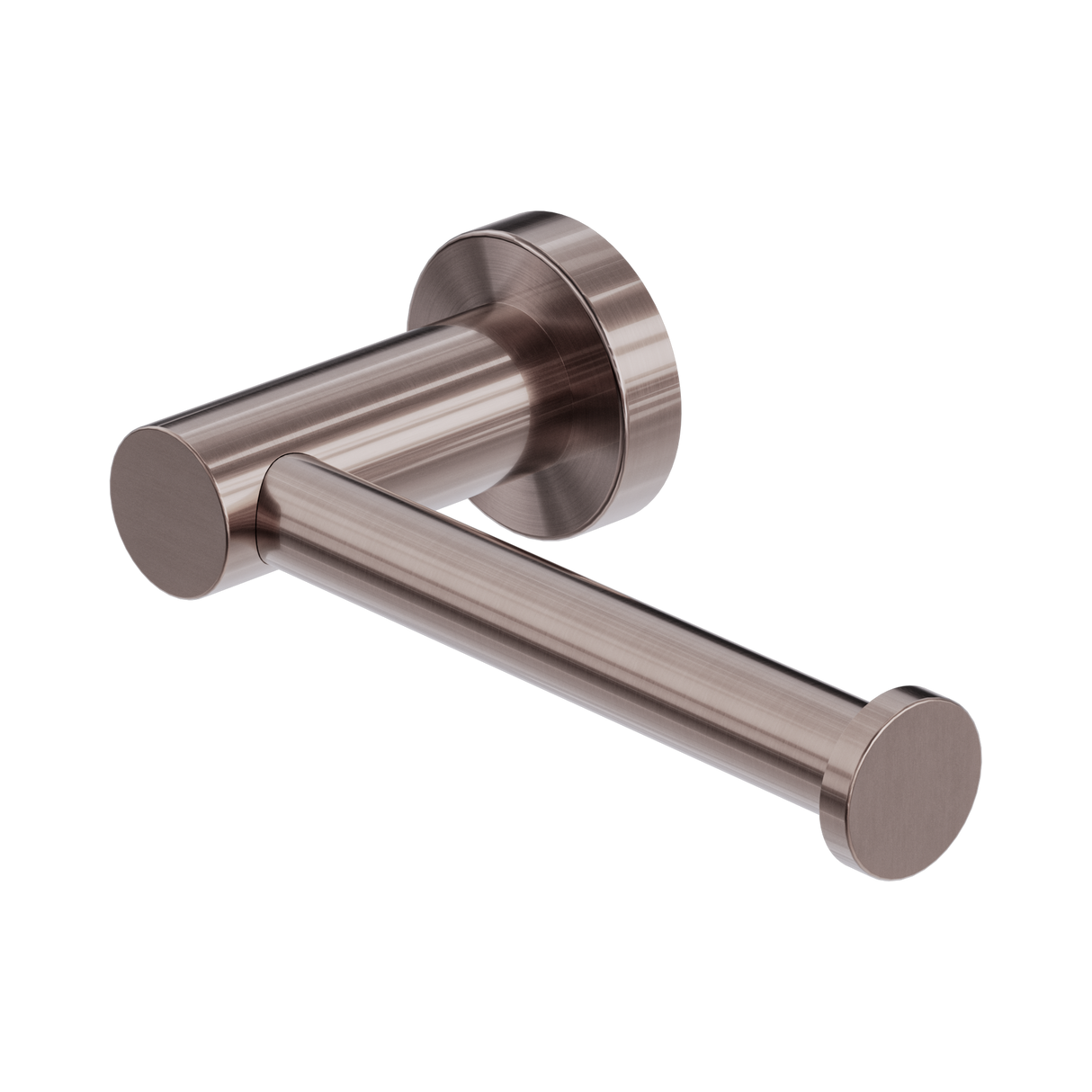 An image of Nero Tapware Mecca Toilet Roll Holder Brushed Bronze