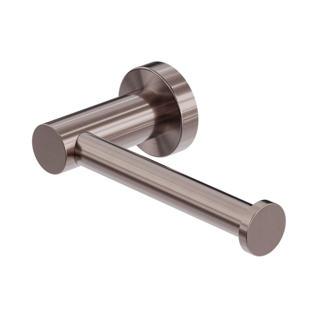 An image of Nero Tapware Mecca Toilet Roll Holder Brushed Bronze