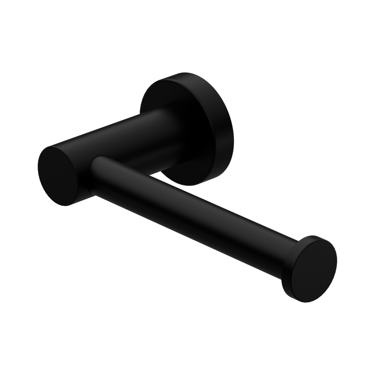 An image of Nero Tapware Mecca Toilet Roll Holder Matte Black