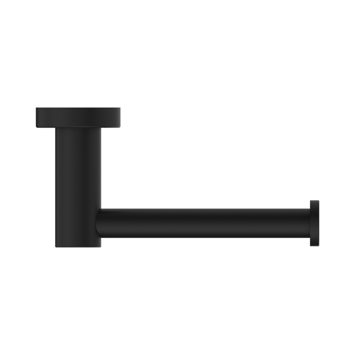 An image of Nero Tapware Mecca Toilet Roll Holder Matte Black