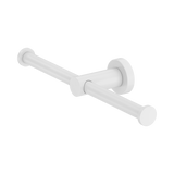 An image of Nero Tapware Mecca Double Toilet Roll Holder Matte White