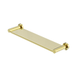 An image of Nero Tapware Mecca Metal Shower Shelf Brushed Gold