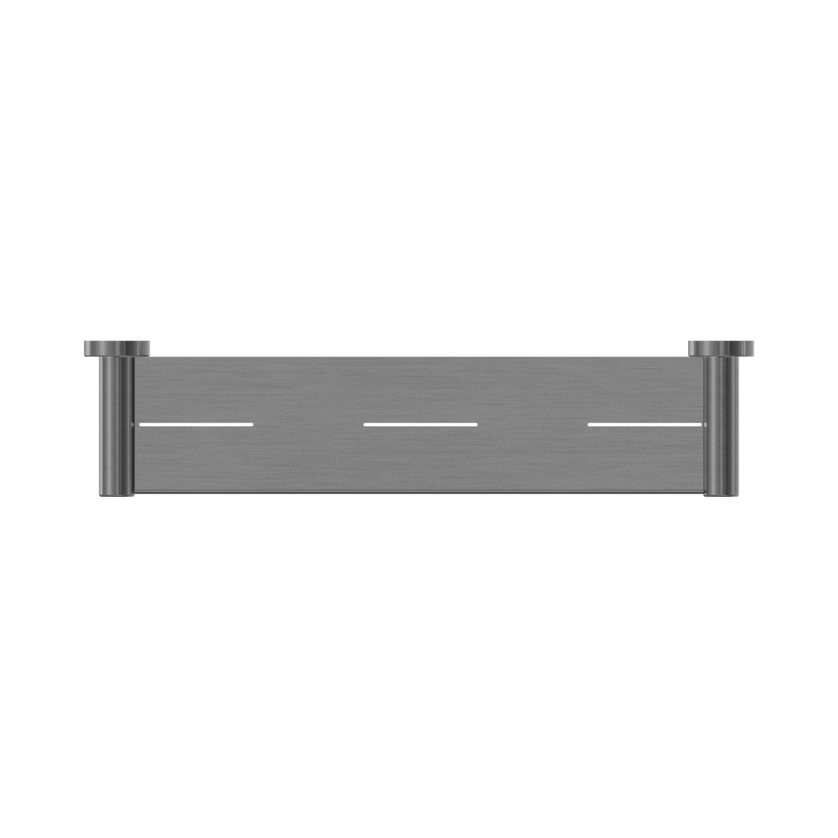 An image of Nero Tapware Mecca Metal Shower Shelf Gun Metal
