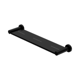 An image of Nero Tapware Mecca Metal Shower Shelf Matte Black