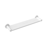 An image of Nero Tapware Mecca Metal Shower Shelf Matte White