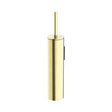 An image of Nero Tapware Mecca Toilet Brush Holder Brushed Gold