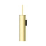 An image of Nero Tapware Mecca Toilet Brush Holder Brushed Gold