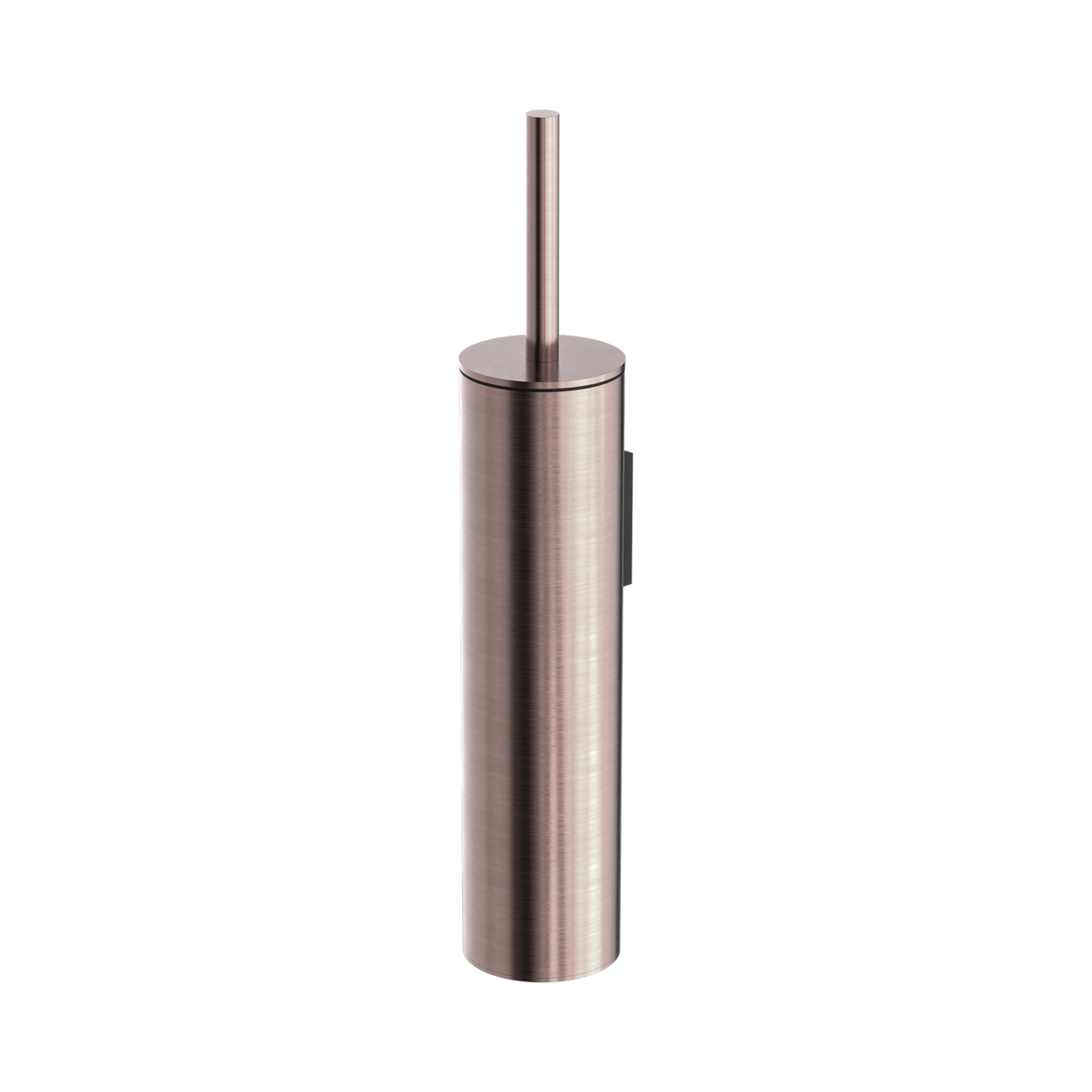 An image of Nero Tapware Mecca Toilet Brush Holder Brushed Bronze