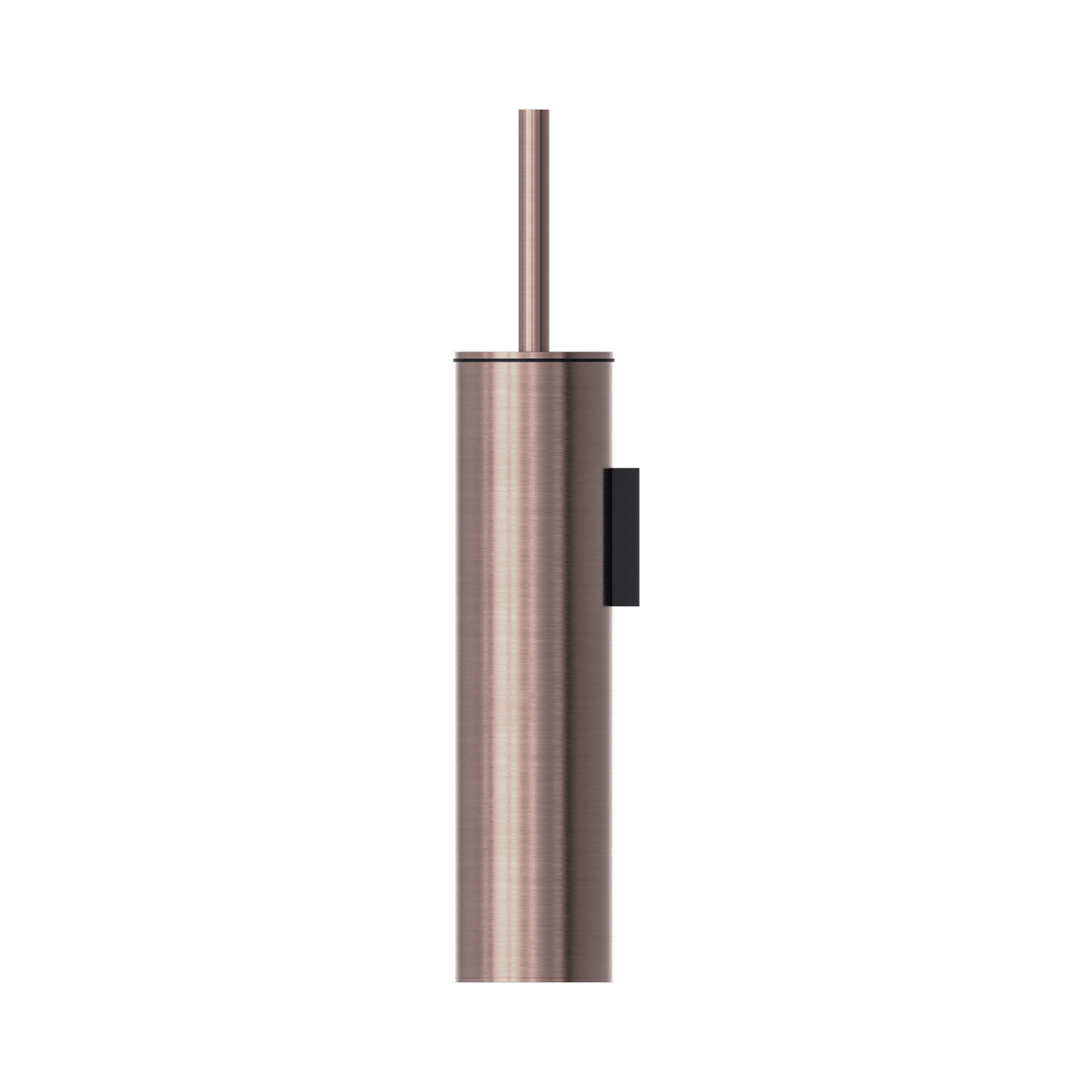 An image of Nero Tapware Mecca Toilet Brush Holder Brushed Bronze