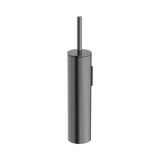 An image of Nero Tapware Mecca Toilet Brush Holder Gun Metal