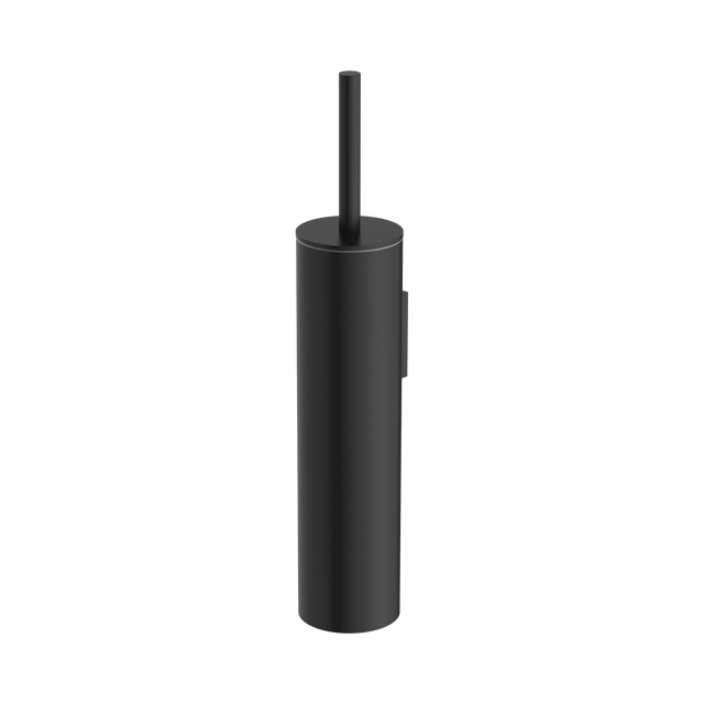 An image of Nero Tapware Mecca Toilet Brush Holder Matte Black