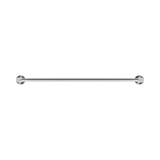 An image of Nero Tapware Mecca Towel Rack Brushed Nickel