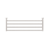 An image of Nero Tapware Mecca Towel Rack Brushed Nickel
