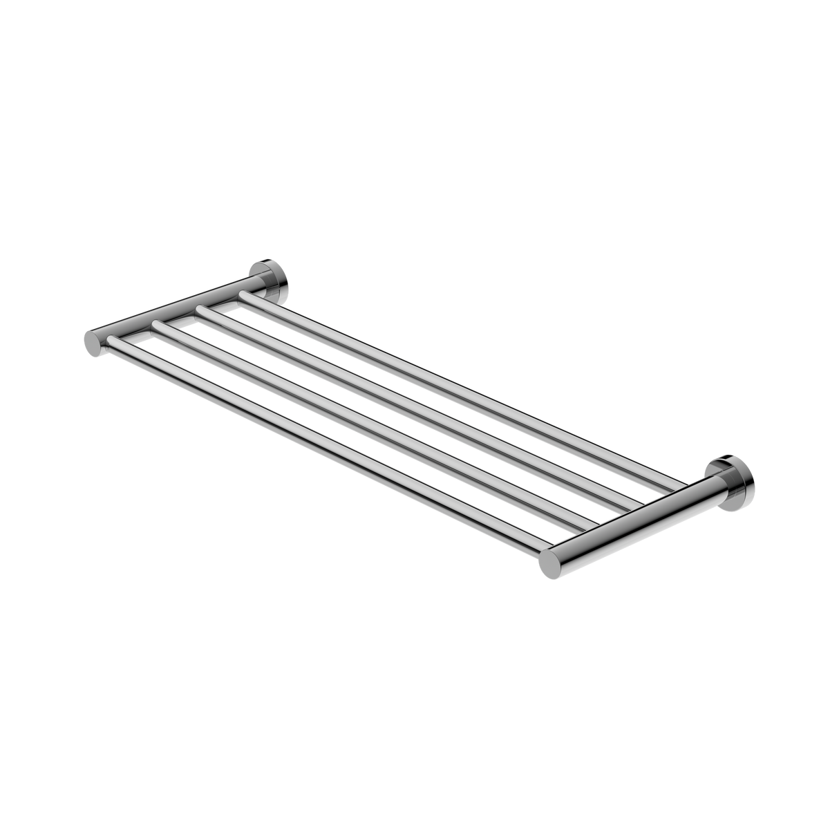 An image of Nero Tapware Mecca Towel Rack Chrome