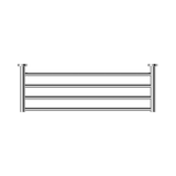 An image of Nero Tapware Mecca Towel Rack Chrome