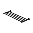 An image of Nero Tapware Mecca Towel Rack Matte Black