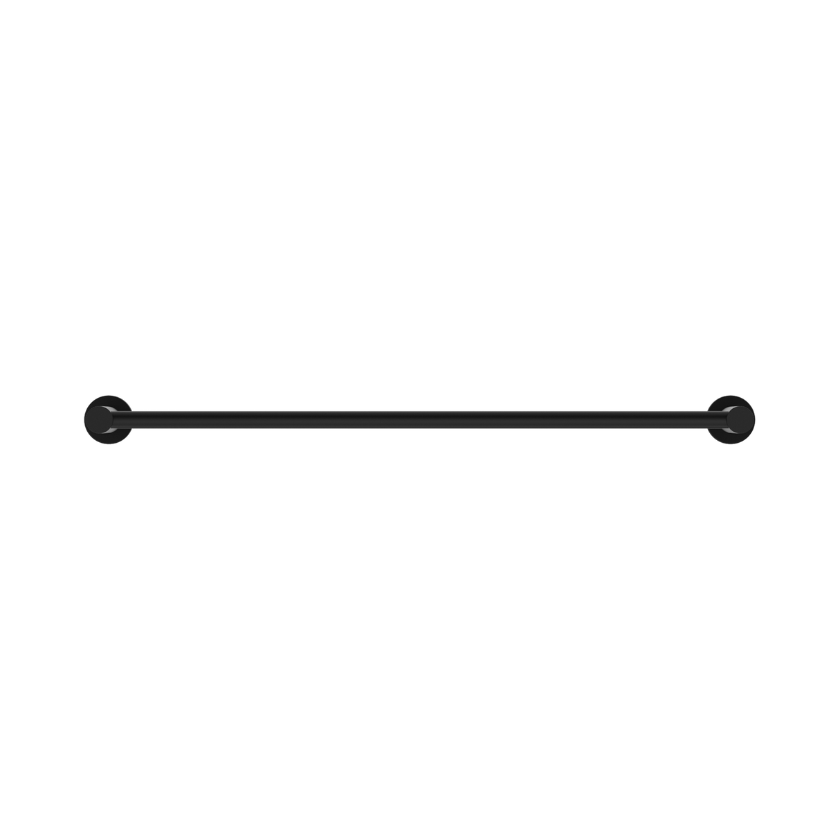 An image of Nero Tapware Mecca Towel Rack Matte Black