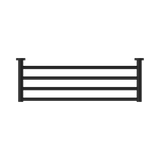 An image of Nero Tapware Mecca Towel Rack Matte Black