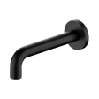 An image of Nero Tapware X Plus Wall Basin Set Spout Only 180mm Matte Black