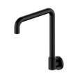 An image of Nero Tapware X Plus Wall Mounted Swivel Spout Only Matte Black