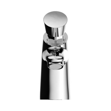 An image of Nero Tapware SS316 Lead Free Timeflow Push Button Pillar Tap Chrome