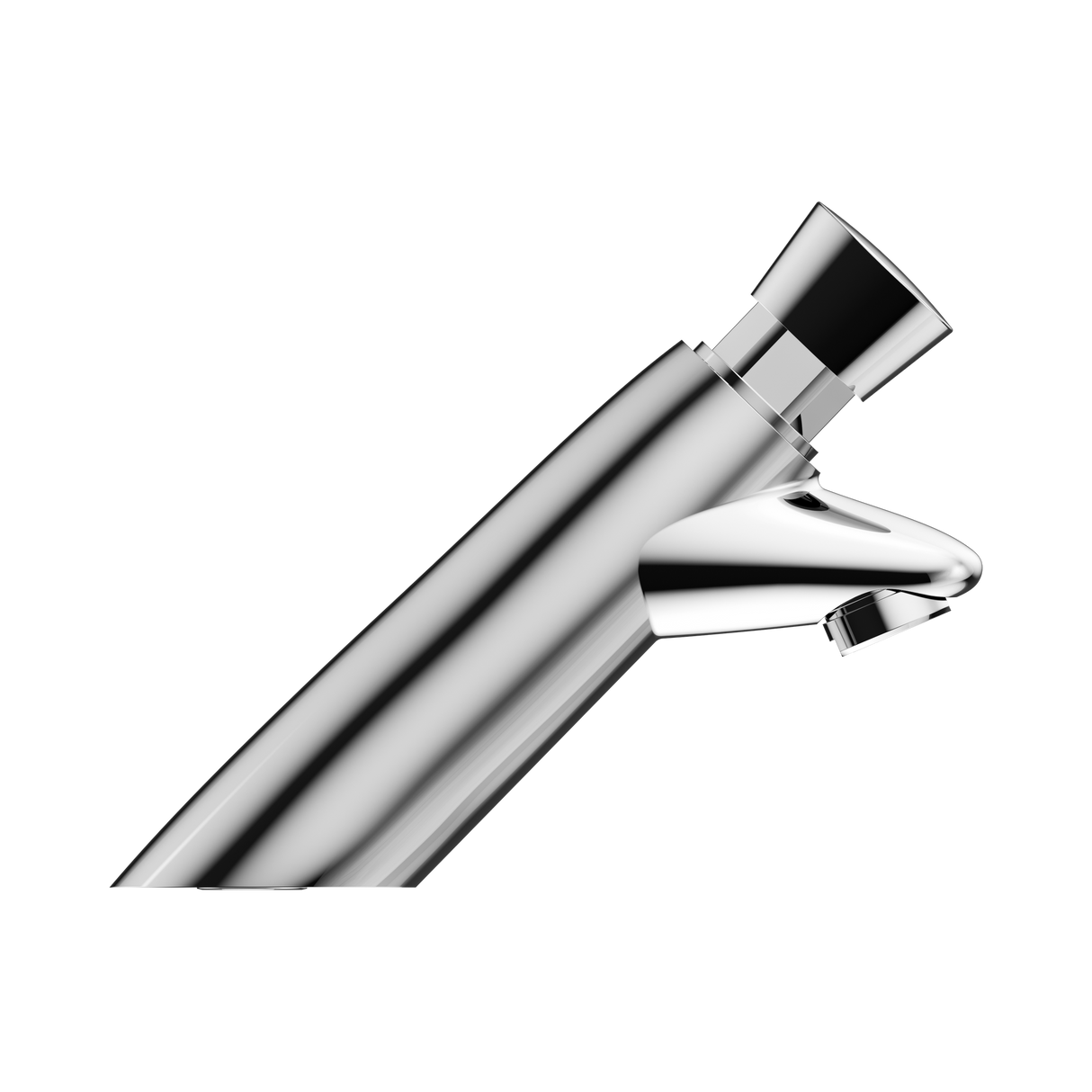 An image of Nero Tapware SS316 Lead Free Timeflow Push Button Pillar Tap Chrome
