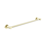 An image of Nero Tapware Dolce II Single Towel Rail 600mm Brushed Gold