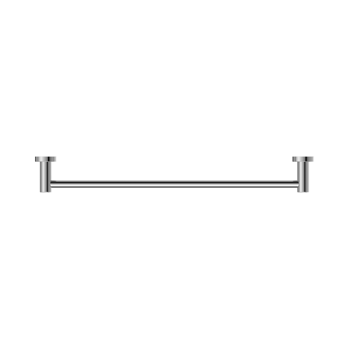 An image of Nero Tapware Classic Single Towel Rail 600mm Chrome