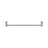 An image of Nero Tapware Classic Single Towel Rail 600mm Chrome