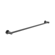 An image of Nero Tapware Dolce II Single Towel Rail 800mm Gun Metal