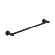 An image of Nero Tapware Classic Single Towel Rail 800mm Matte Black