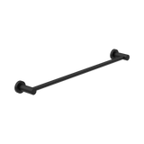 An image of Nero Tapware Classic Single Towel Rail 800mm Matte Black