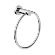 An image of Nero Tapware Classic Hand Towel Ring Chrome