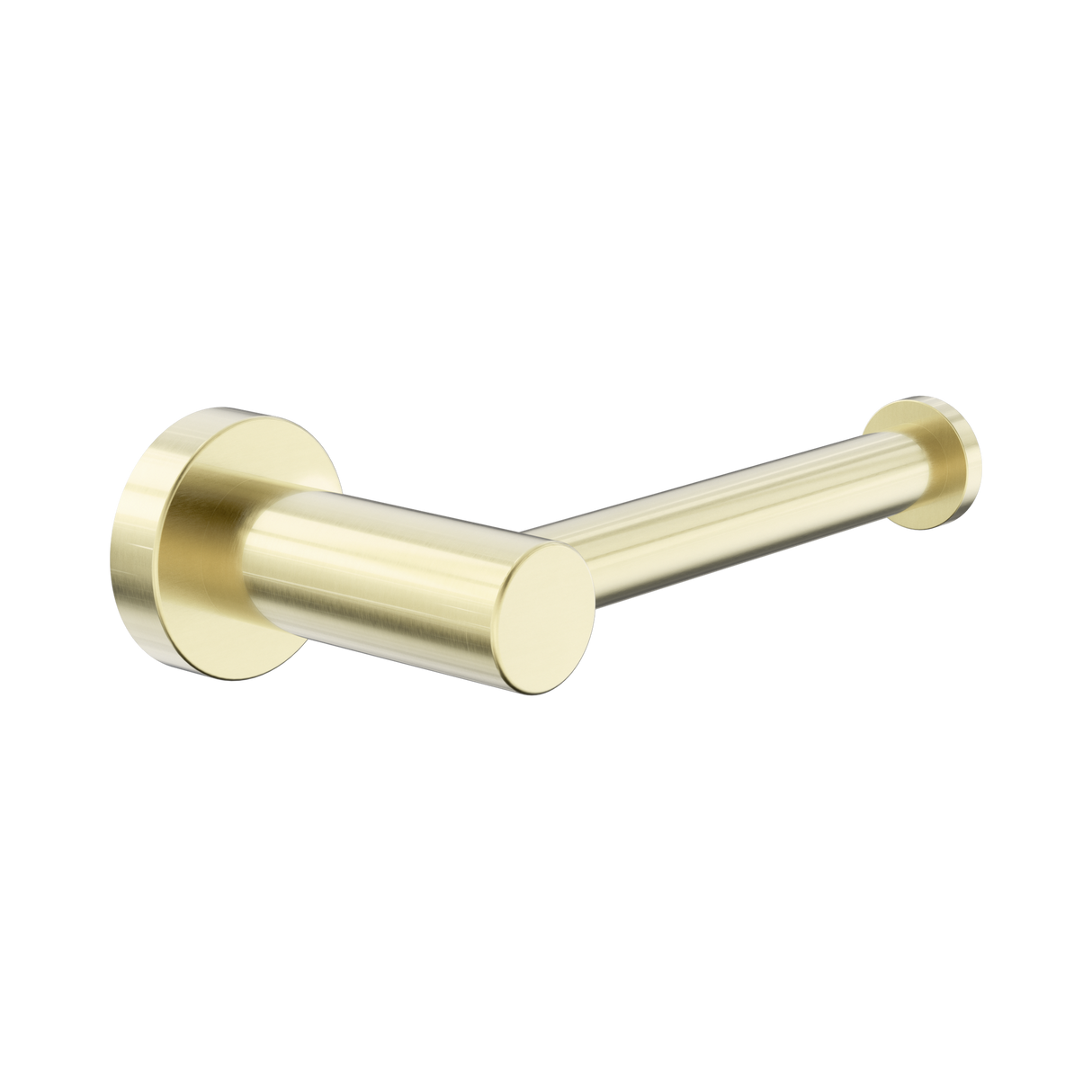 An image of Nero Tapware Dolce II Toilet Roll Holder Brushed Gold