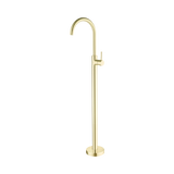 An image of Nero Tapware Mecca Freestanding Bath Mixer Brushed Gold
