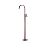 An image of Nero Tapware Mecca Freestanding Bath Mixer Brushed Bronze
