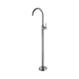 An image of Nero Tapware Mecca Freestanding Bath Mixer Gun Metal