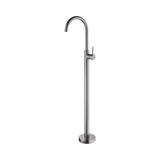 An image of Nero Tapware Mecca Freestanding Bath Mixer Gun Metal