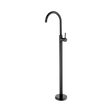 An image of Nero Tapware Mecca Freestanding Bath Mixer Matte Black