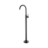 An image of Nero Tapware Mecca Freestanding Bath Mixer Matte Black