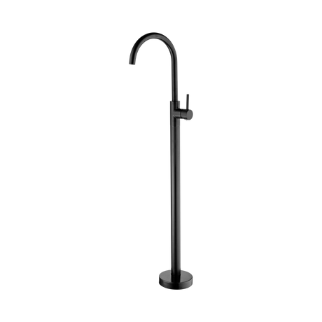 An image of Nero Tapware Mecca Freestanding Bath Mixer Matte Black